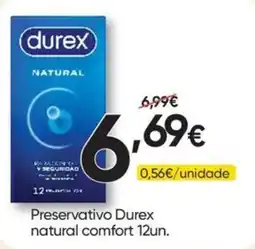 Froiz Preservativo Durex natural comfort promoção