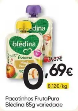 Froiz Pacotinhos FrutaPura Blédina 85g variedade promoção