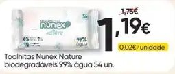Froiz Toalhitas nunex nature promoção