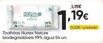 Froiz Toalhitas nunex nature promoção