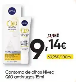 Froiz Contorno de olhos Nivea Q10 antirrugas promoção