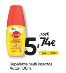 Froiz Repelente multi insectos Autan promoção