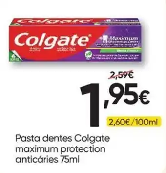 Froiz Pasta dentes colgate maximum protection anticáries promoção