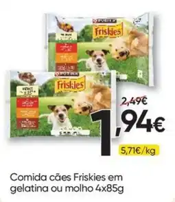 Froiz Comida cães Friskies em gelatina ou molho promoção