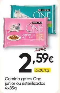 Froiz Comida gatos One promoção