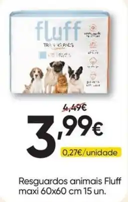 Froiz Resguardos animais Fluff promoção