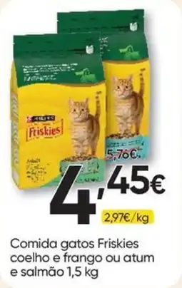 Froiz Comida gatos Friskies coelho e frango ou atum e salmão promoção