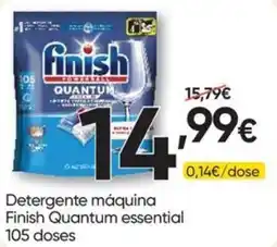 Froiz Detergente máquina Finish Quantum essential promoção