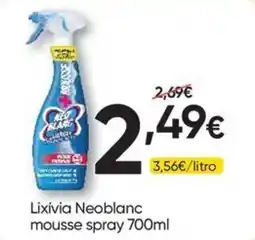 Froiz Lixívia Neoblanca mousse spray promoção