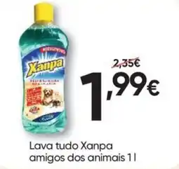 Froiz Lava tudo Xanpa amigos dos animais promoção