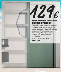 BigMat Marco para porta de correr openbox promoção