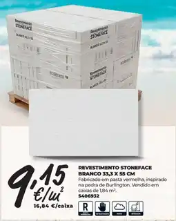 BigMat Revestimento Stoneface Branco promoção