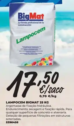 BigMat Lampocem bigmat promoção
