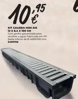 BigMat kit caleira midi a15 promoção