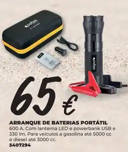 BigMat Arranque de baterias portátil cofan promoção