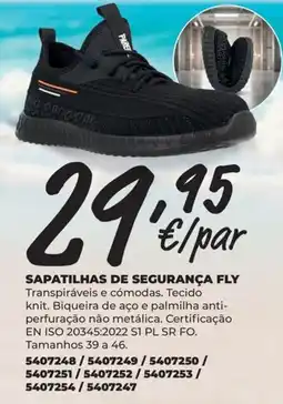 BigMat Sapatilhas de segurança fly promoção