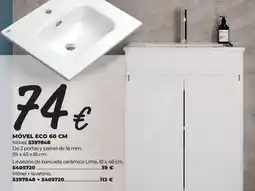 BigMat Móvel eco 60 cm promoção