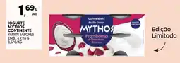 Continente Iogurte mythos continente vários sabores promoção