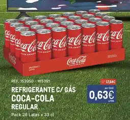 Makro Refrigerante c/ gás coca-cola regular promoção