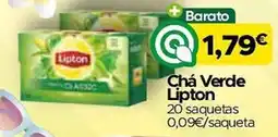 Supermercados Preços Baixos Chá Verde Lipton promoção