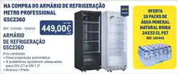 Makro armário de refrigeração metro professional gsc2360 promoção