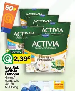 Supermercados Preços Baixos Activia Danone promoção