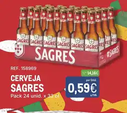 Makro Cerveja Sagres promoção