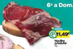 Supermercados Preços Baixos Novilho p/estufar promoção