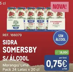 Makro Sidra somersby s/ álcool promoção