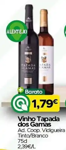 Supermercados Preços Baixos Vinho Tapada dos Gamas promoção