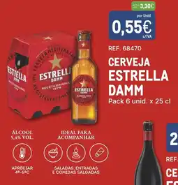 Makro Cerveja estrella damm promoção