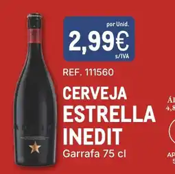 Makro Cerveja Estrella Inedit promoção