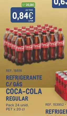 Makro Refrigerante c/ gás coca-cola regular promoção