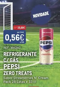 Makro Refrigerante c/ gás pepsi zero treats promoção