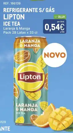 Makro Lipton ice tea laranja & manga promoção