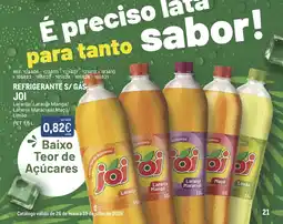 Makro Joi baixo teor de açúcares promoção