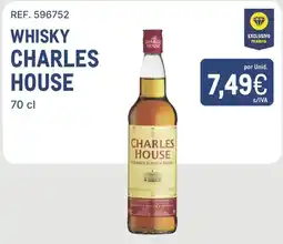 Makro Whisky charles house promoção