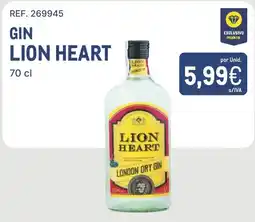 Makro gin lion heart promoção