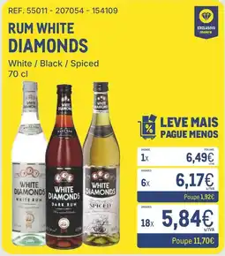 Makro rum white diamonds promoção