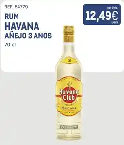 Makro rum havana añejo 3 anos promoção