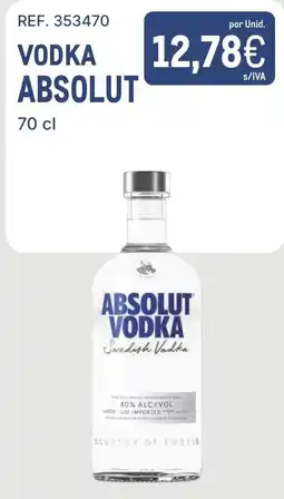 Makro Vodka absolut promoção
