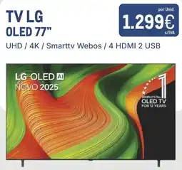 Makro tv lg oled 77" promoção