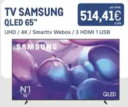Makro tv samsung qled 65" promoção