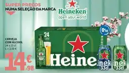 E.Leclerc Cerveja com álcool promoção