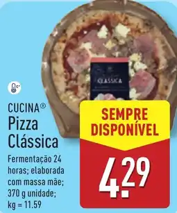ALDI CUCINA Pizza Clássica promoção
