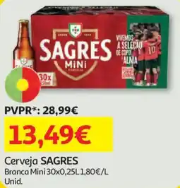 Auchan Cerveja Sagres promoção