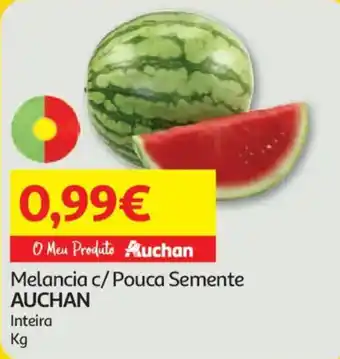 Auchan melancia c/ pouca semente auchan promoção