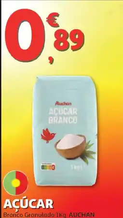 Auchan Açúcar branco granulado auchan promoção