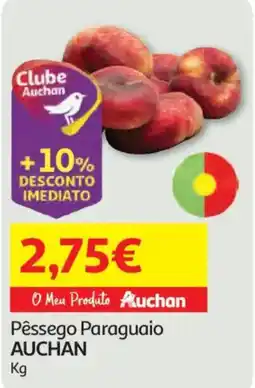 Auchan Pêssego Paraguaião Auchan promoção