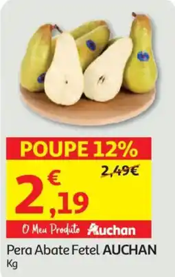 Auchan Pera Abate Fetel Auchan promoção